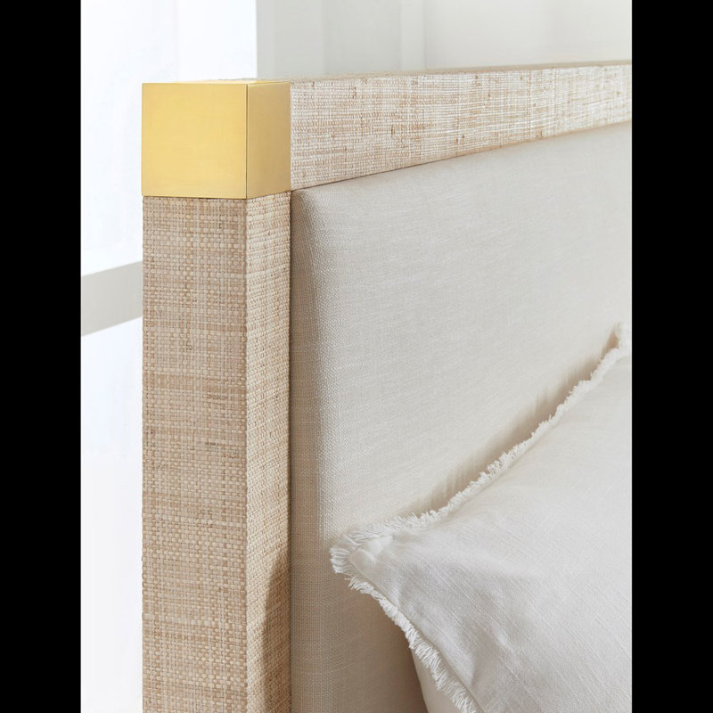 Palmetto Linen Bed