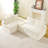 Luxury Whiteturtle Velvet Multifunctional Sofa-843493909