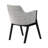 Moberly Modern Dining Side Chairs with Arms in Fabric Upholstery and Wood-2074649044-2074649047