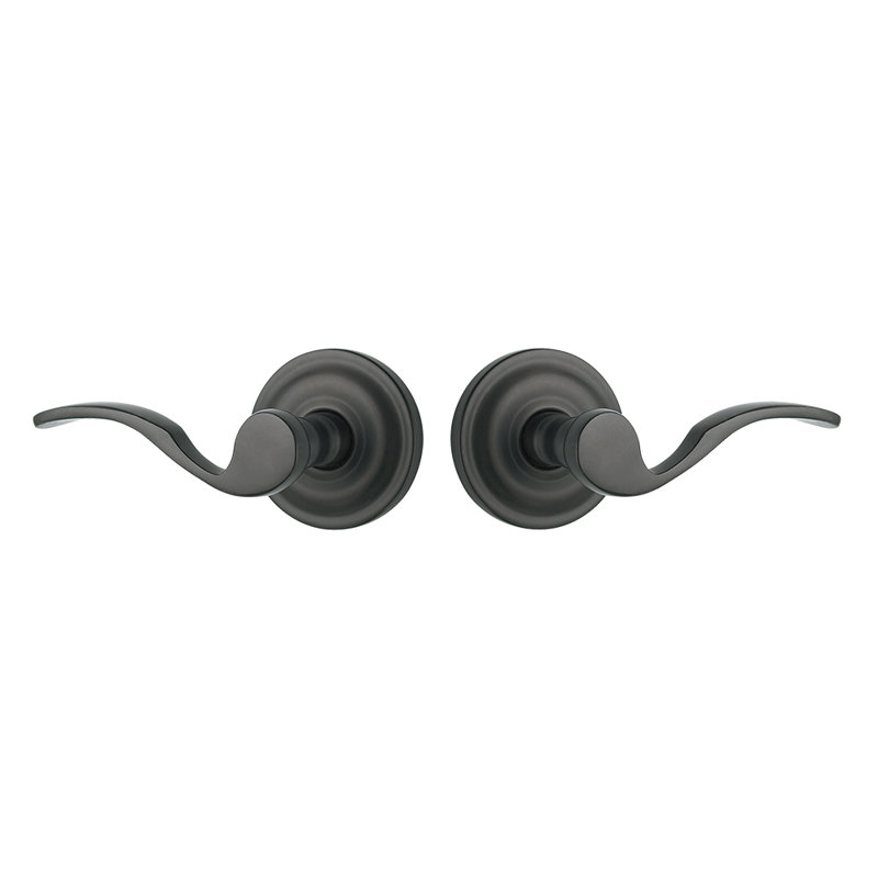 Passage (Hall & Closet) Door Lever, Matte Black