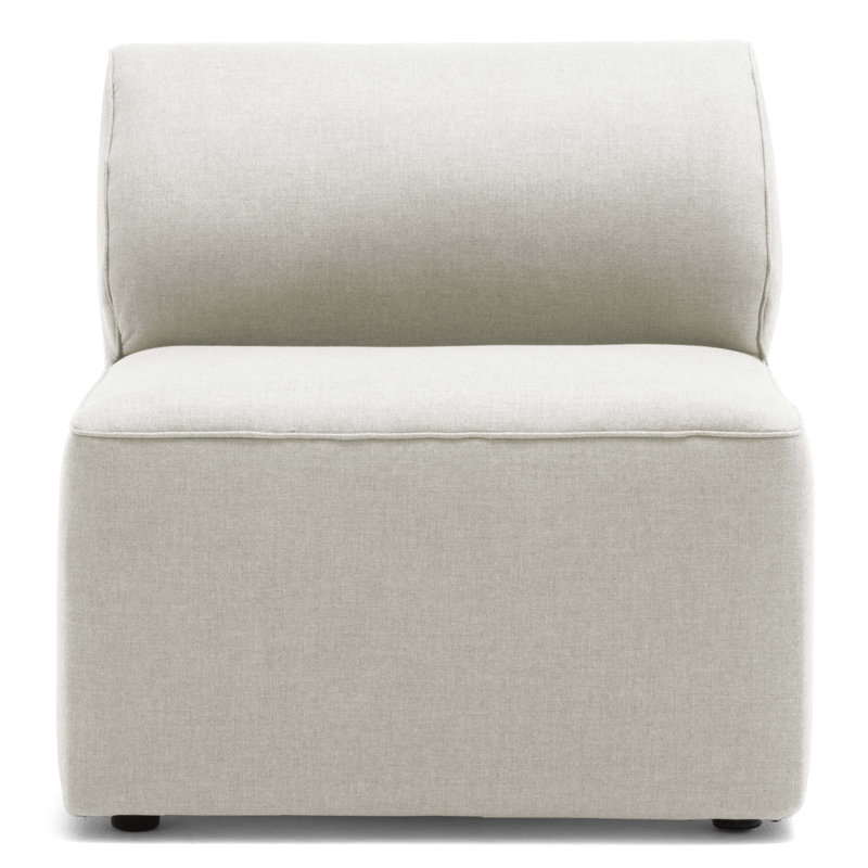 Big Joe Patio Armless Chair, Fresh Gray