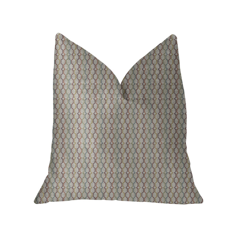 Coussin décoratif Luxury Straw, 24 po x 24 po