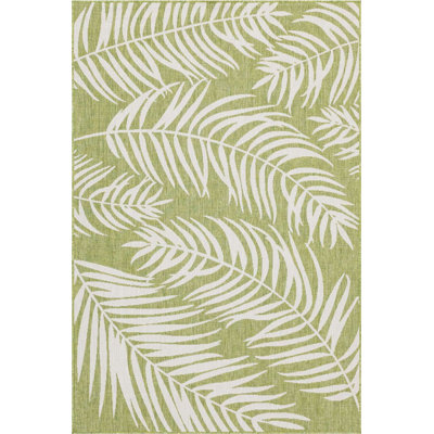 Outdoor Kona Area Rug Foliage Color