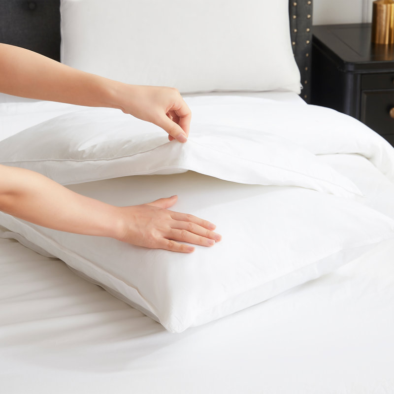 3-in-1 Adjustable Down Alternative Support Pillow, King