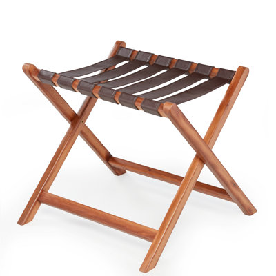 Folding Wood Luggage Rack