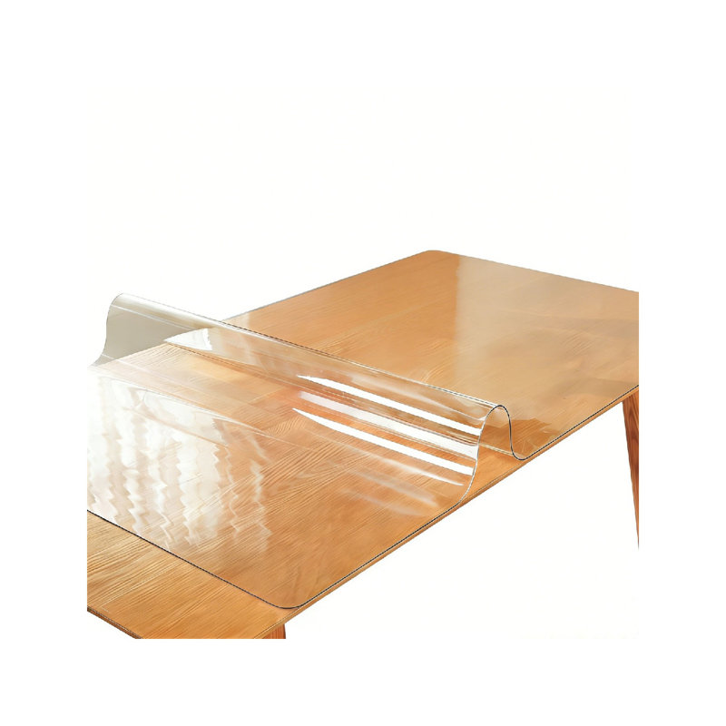 Clear Table Protector 60 x 120 cm, Thick Plastic Table Cover, Table Protector