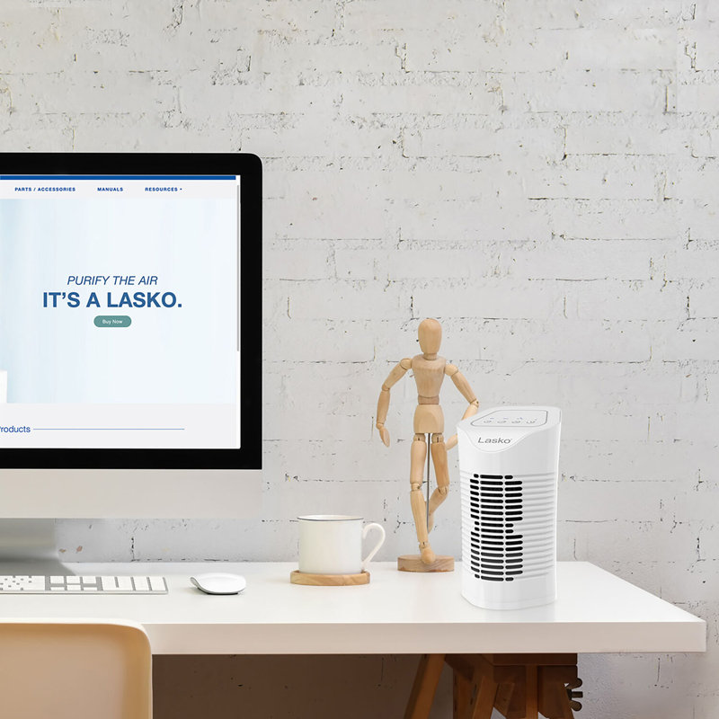 Desktop Air Purifier with 3-Stage Air Cleaning System