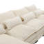 Grand canapé modulaire moderne en U en chenille-335566329