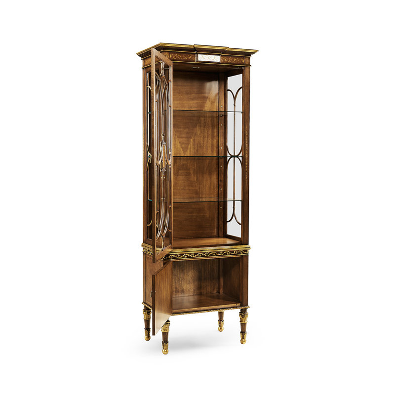 Versailles Lighted Curio Cabinet