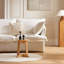 Matriona Solid Wood C Table End Table