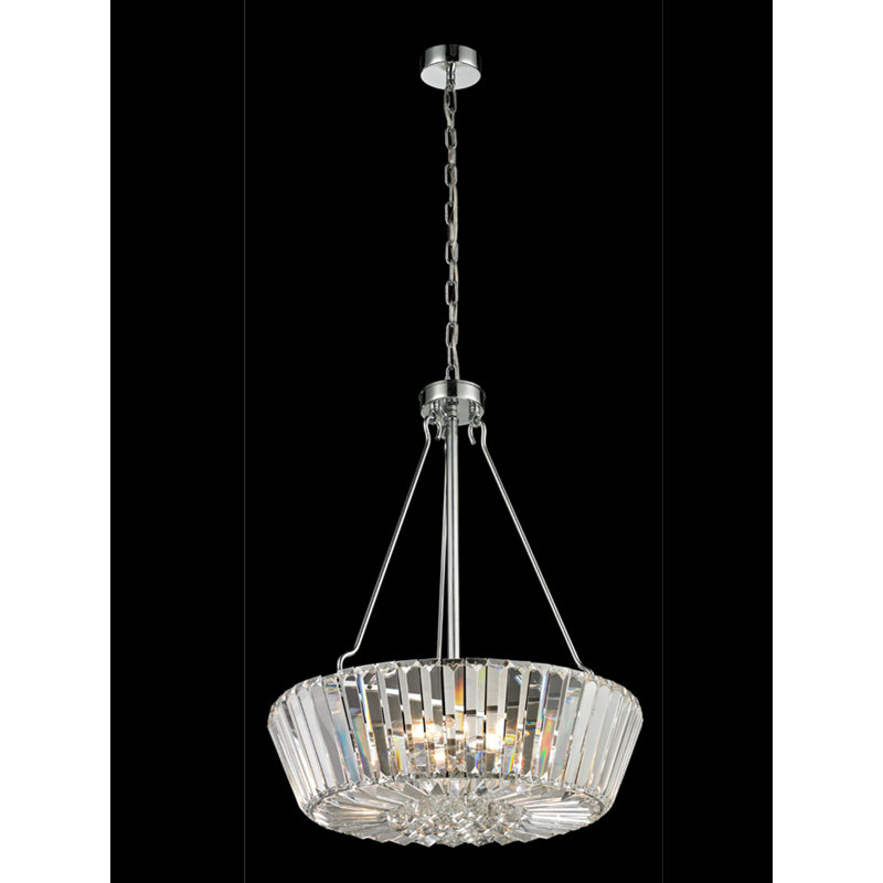 Lustre géométrique 5 lumières unique/à l’état Dunham