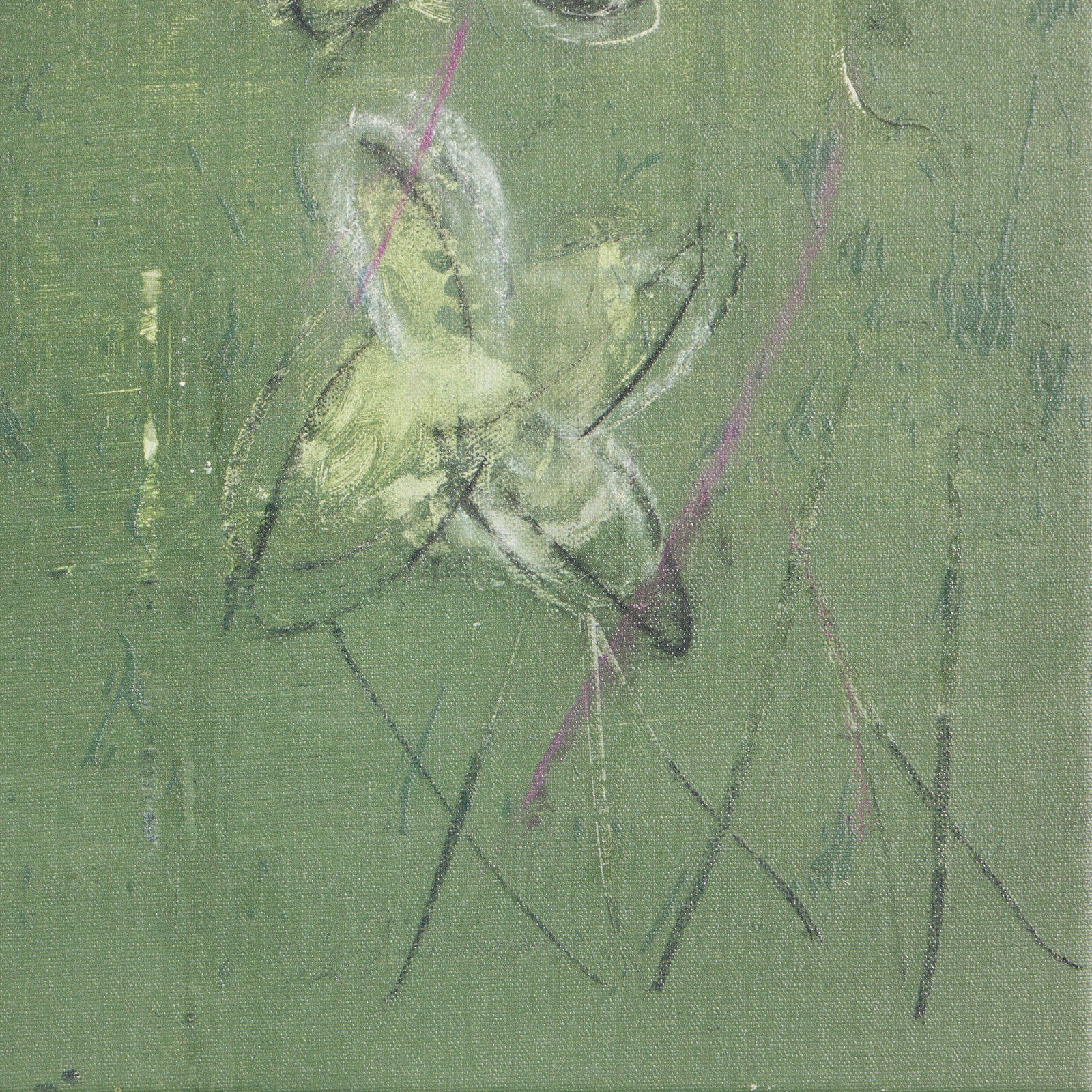 Verdant Garden Painting by Jamie Beckwith, 24" H x 24" W