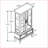 Cabinets: Lighted Glass Curio Cabinet with Adjustable Shelves, 2 Doors &amp; Drawer, Dark Cherry | Traditional | MDF+glass-454918273
