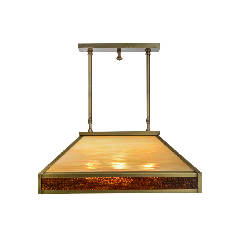 3 - Light Pendant, 44" H x 24" W x 15" D