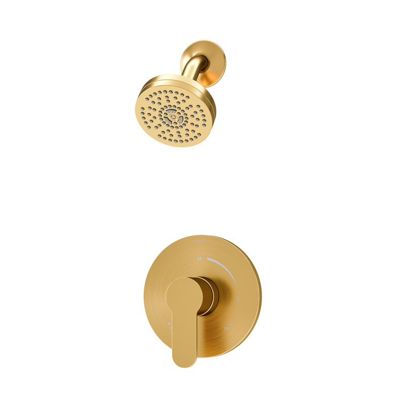 Garniture de douche Identity, Bronze
