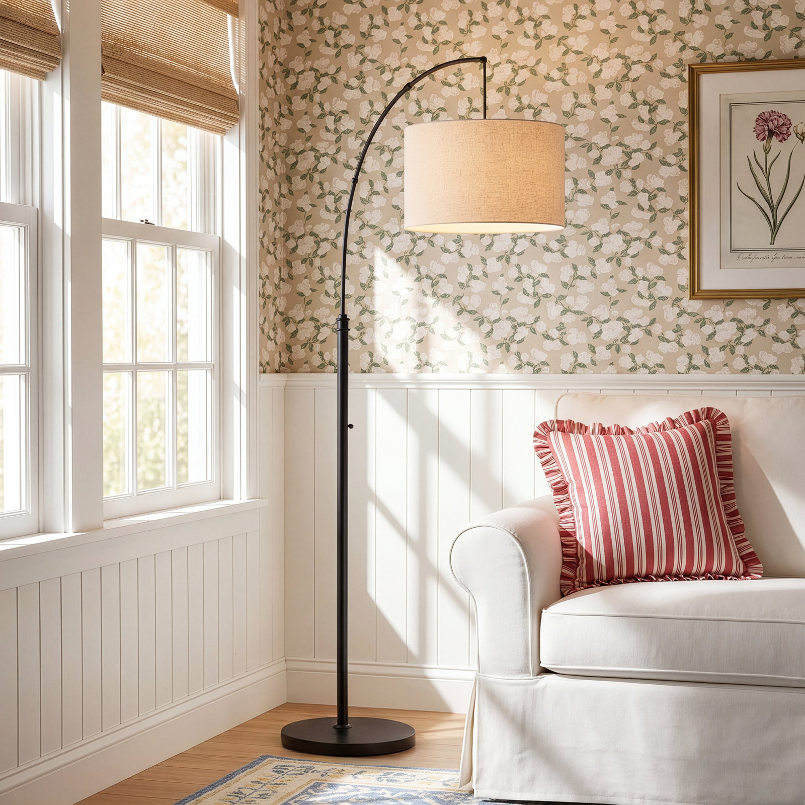 Finley 75.5'' Floor Lamp, Black
