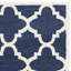 Tapis bleu marine / beige Ammundsen-2089317475