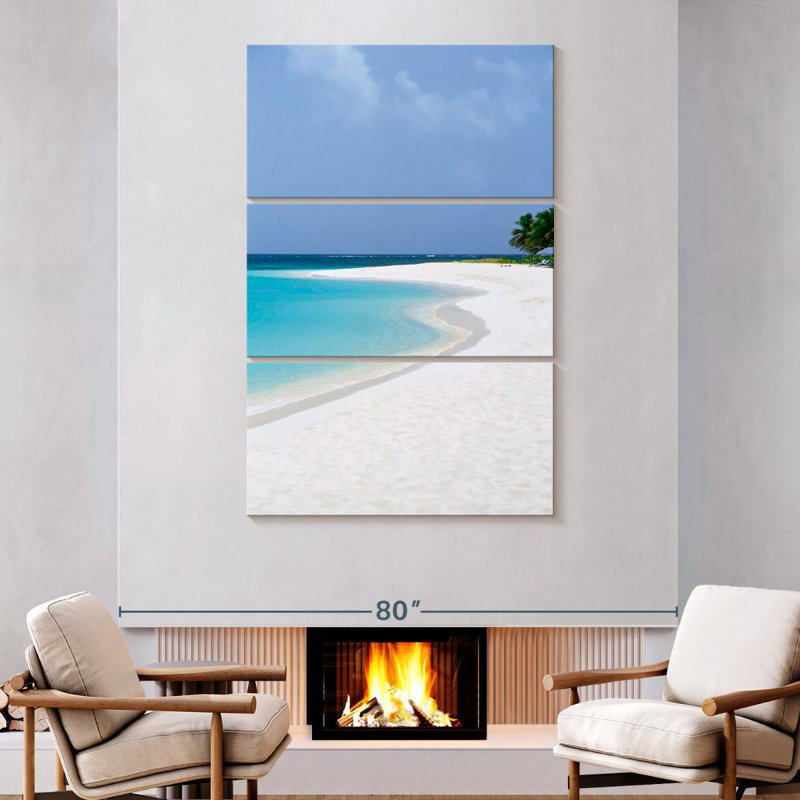 Adeliza Shoal Bay, 74" H x 48" W