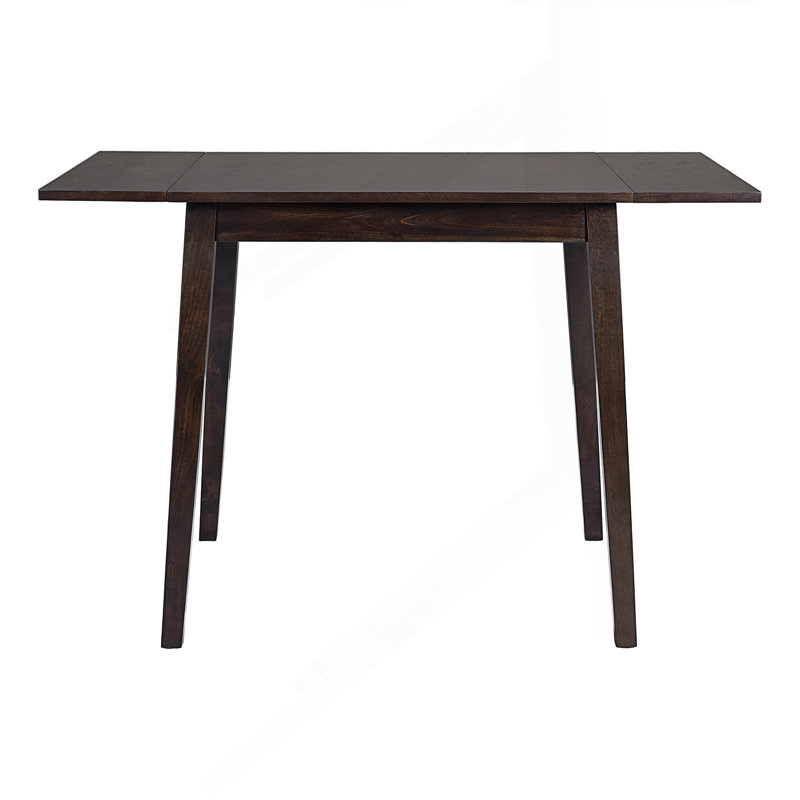 Table de salle à manger extensible, table de cuisine pliante, table de salle à manger peu encombrante, Espresso