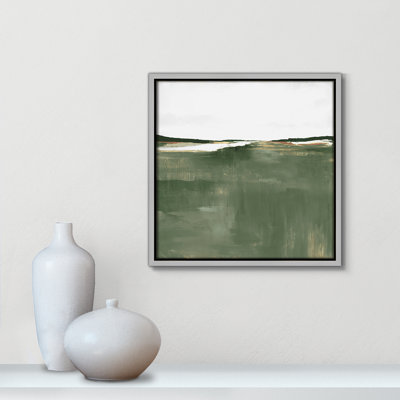 «Dauntsey Green Sea» par Dauntsey Z - reproduction encadrée sur toile