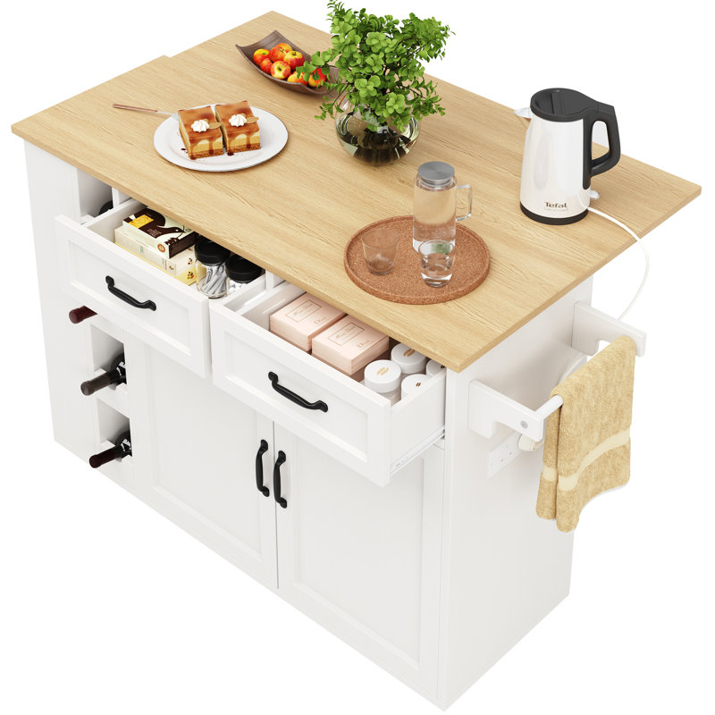 Wood Kitchen Island