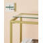 Northboro 100 cm W Glass Top Console Table