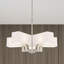 Lustre géométrique 5 lumières à abat-jour Aickel-22375425