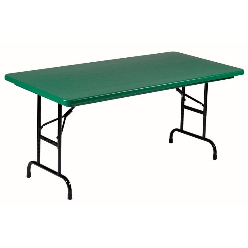 Table pliante réglable 48 po, Vert
