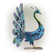 Candia Peacock Statue