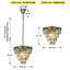Azani Crystal Flush Mount-863409896