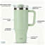 Gobelet isotherme avec paille TYESO, 30 oz-119928607-119928608