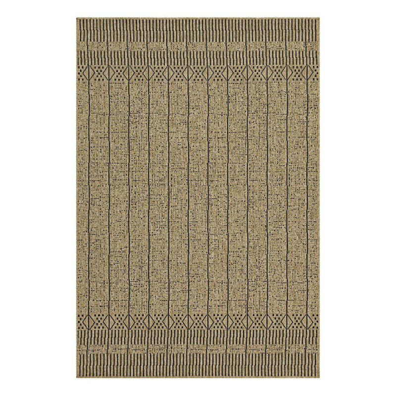 Neutral Indoor/Outdoor Area Rug, Rectangle 7'10" x 10'3"