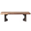 Table basse en bois massif Burnell-17838813