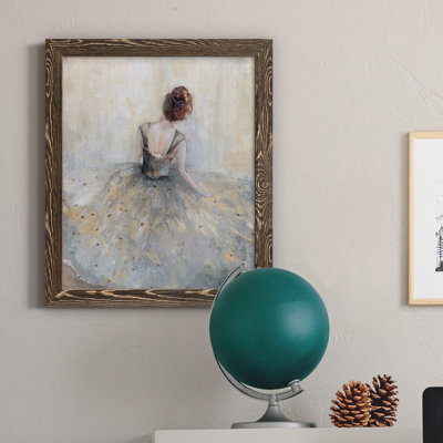 Beautiful Contemplation - Peinture sur toile encadrée
