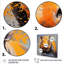 Art mural jaune hippopotame jaune - Hippopotame-173348044-173348032