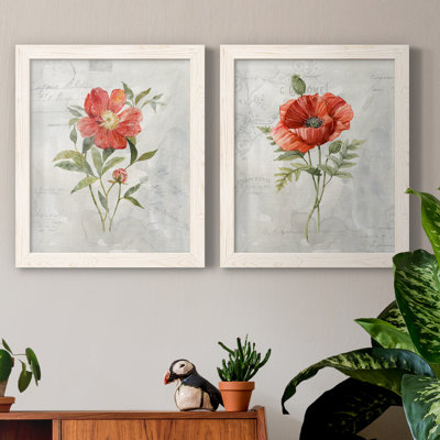 " Linen Peony " 2 - Pieces