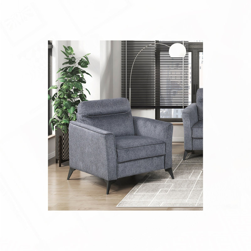 Chaise rembourrée Upholstery, Gris foncé