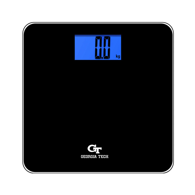 Grande échelle de salle de bain parlante Echo-400 Georgia Jackets de Georgia Tech