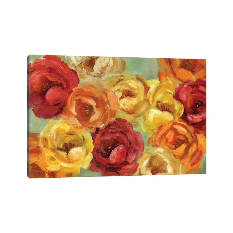 «Peak of Summer» par Carol Robinson, reproduction d'art sur toile tendue, H 12 po x l 18 po x 1,5 po