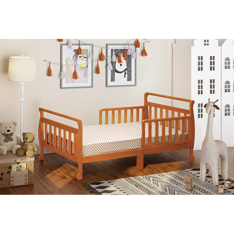 Broadi Kids Toddler Bed, Pecan