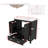 Elegant Bathroom Vanity Set With Vanities  Ceramic Sinks And Partitioned Drawers-156047284-156047306-156047310