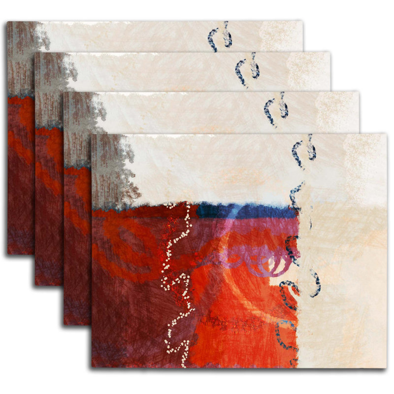 Polyester Abstract Placemat