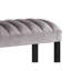 Banc rembourré en velours Jadell