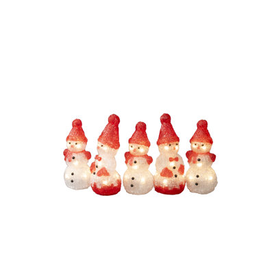 Weather Resistant and UV Resistant Plastic Freestanding Christmas Decoration