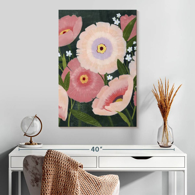 Harnek Nighttime Blooms I, H 30 po x l 20 po