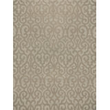Damask Area Rug in Dove/Gray