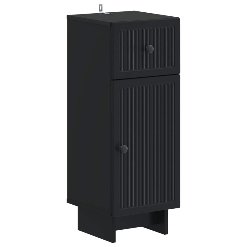Bathroom Cabinet, Black