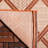 Arneshia Geometric Cream/Terracotta Indoor/Outdoor Area Rug-1412734121
