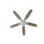 Ventilateur de plafond en nickel brossé 52 pouces avec ensemble d'éclairage DEL Fusion-2121631959-2121631976