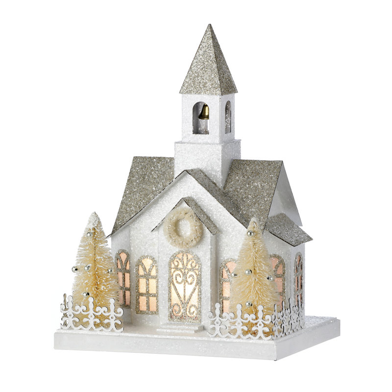 Winter Wipe Clean With A Dry Cloth Christmas Village